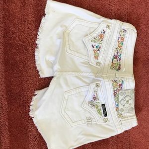 Miss me cargo shorts